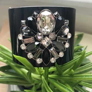 Swarovski Resin Wise Crystal Cuff Bracelet